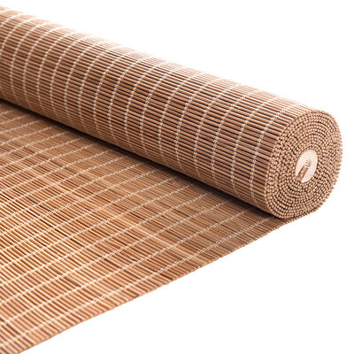 Традиционные плетеные бамбуковые шторы, перегородки и жалюзи для деревенских интерьеров