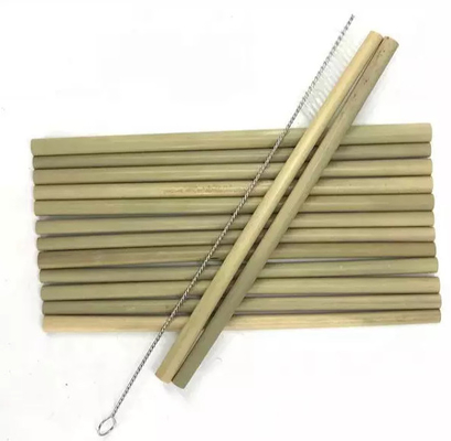Соломы Biodegradable небольшого калибра устранимые бамбуковые 20cm изготовленное на заказ