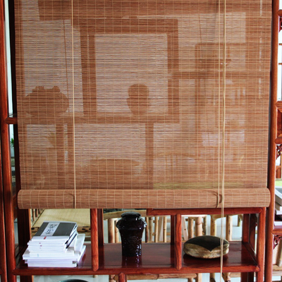 занавеса ролика высоты длины 2m 1m украшение дома уединения Handmade бамбукового защищая