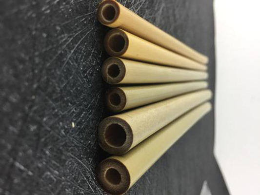 Соломы Biodegradable небольшого калибра устранимые бамбуковые 20cm изготовленное на заказ