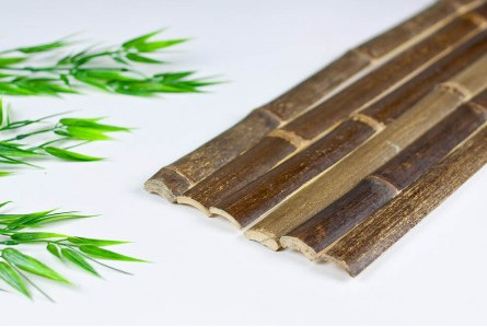 Размер предкрылков Biodegradable естественных половинных бамбуковых поляков бамбуковый подгонянный для украшения
