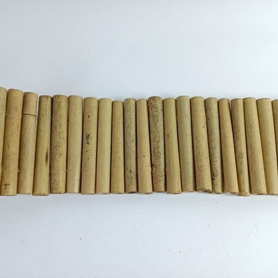 загородка границы тросточки 20x100cm бамбуковая окаймляясь для небольшого балкона сада декоративного