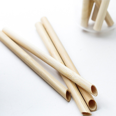 Соломы Biodegradable небольшого калибра устранимые бамбуковые 20cm изготовленное на заказ
