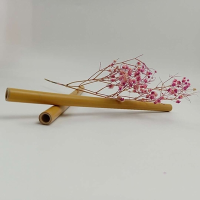 Compostable органические бамбуковые соломы подгоняли пользу коктейля сока перемещения логотипа