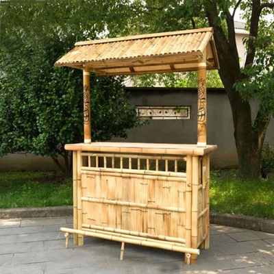 Адвокатуры Tiki крытой на открытом воздухе тропической партии Cabana бамбуковые с встречным бамбуковым стулом