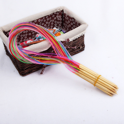 игла крюков вязания крючком 3.5mm прочная Handmade деревянная бамбуковая вязать