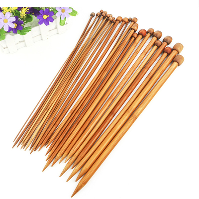 бамбуковый круговой набор крюков вязания крючком вязать игл 12pcs бамбуковый