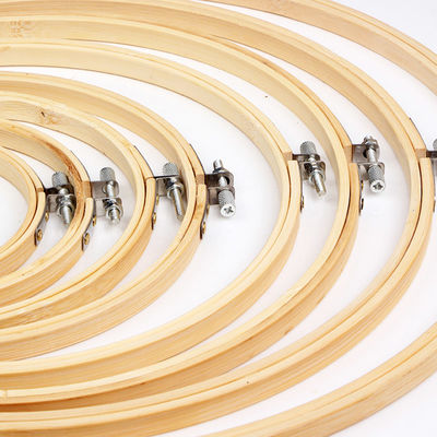 Устойчивая бамбуковая ремесленная крючка многоразовая вышивка для искусства DIY